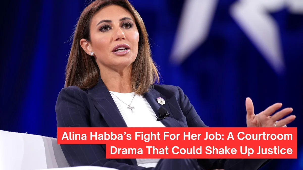 Alina Habba’s Fight For Her Job A Courtroom Drama That Could Shake Up Justice