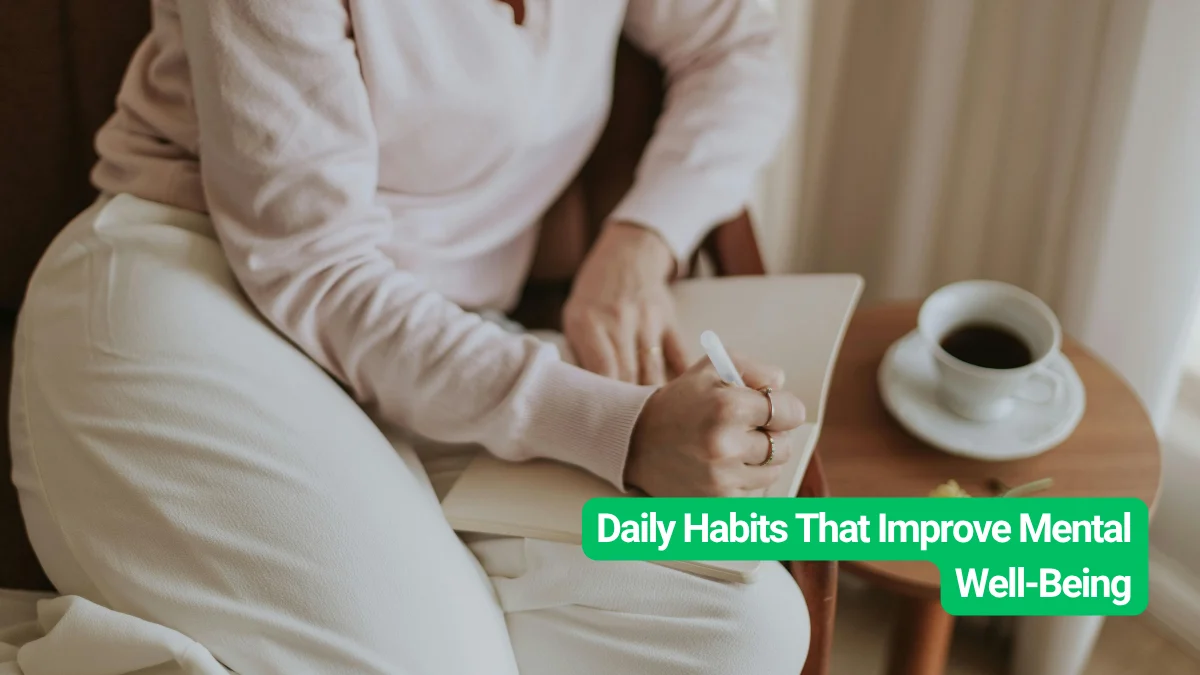Daily Habits That Improve Mental Well-Being