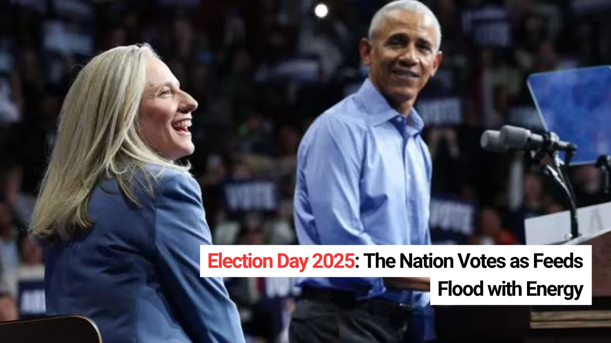 Election Day 2025: The Nation Votes as Feeds Flood with Energy