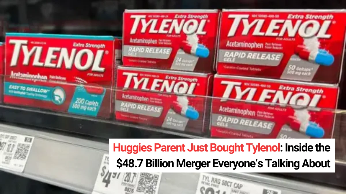 Huggies Parent Just Bought Tylenol: Inside the $48.7 Billion Merger Everyone’s Talking About