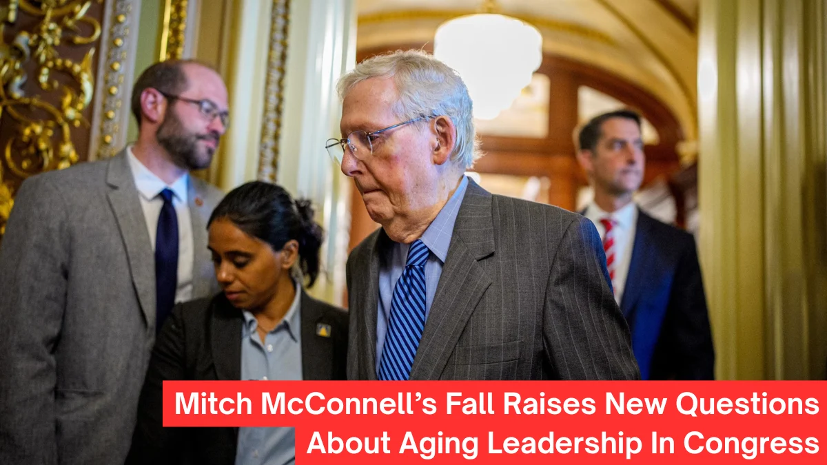 Mitch McConnell’s Fall Raises New Questions About Aging Leadership In Congress